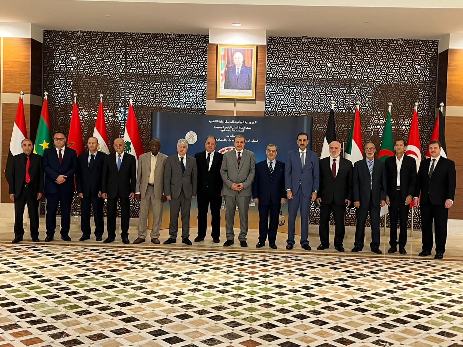 الجمعية العامة  الإستثنائية لاتحاد المجالس الاقتصادية و الاجتماعية العربية و الهيئات المماثلة لها، يوم 20 جوان 2022، بالجزائر العاصمة