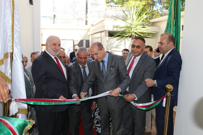 تدشين المقر الجديد لاتحاد المجالس الاقتصادية والاجتماعية العربية والمؤسسات المماثلة لها بالجزائر العاصمة، في الجزائر، يوم 23 تشرين الأول (أكتوبر) 2025