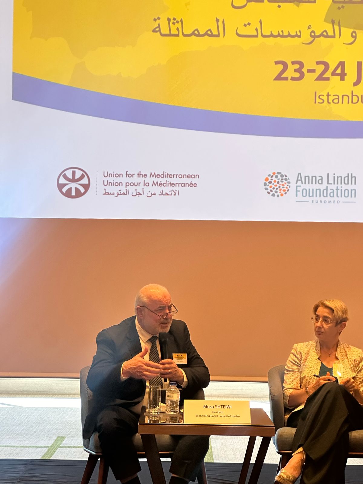 Participation of the Union of Arab Economic and Social Councils and Similar Institutions in the 2025 Euro-Mediterranean Summit