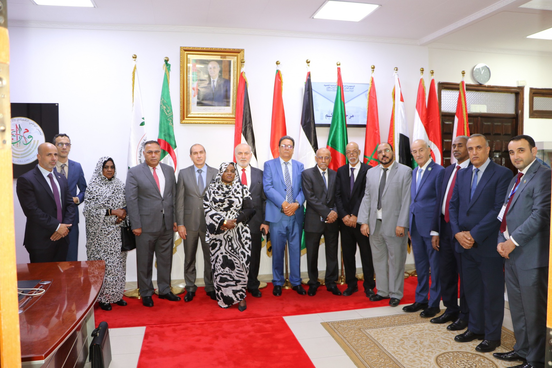 Tenue de l’Assemblée Générale ordinaire de l'Union des Conseils Économiques et Sociaux Arabes et Institutions Similaires, à Alger Centre en Algérie